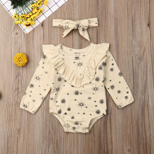 0 18M Baby Cotton Floral Bodysuit Babies Kid Girl