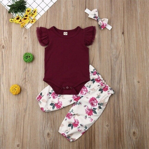 0 18M Baby Summer Clothes Set Newborn Babies Kids