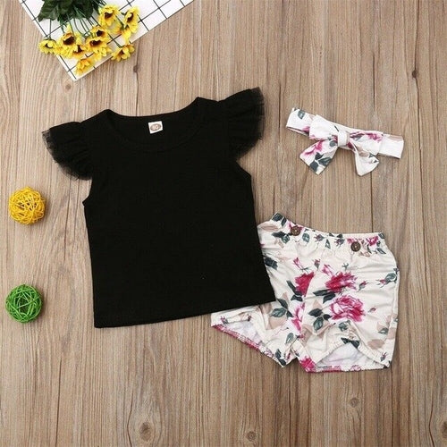 0 18M Baby Summer Clothes Set Newborn Babies Kids