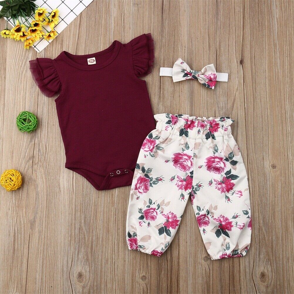 0 18M Baby Summer Clothes Set Newborn Babies Kids