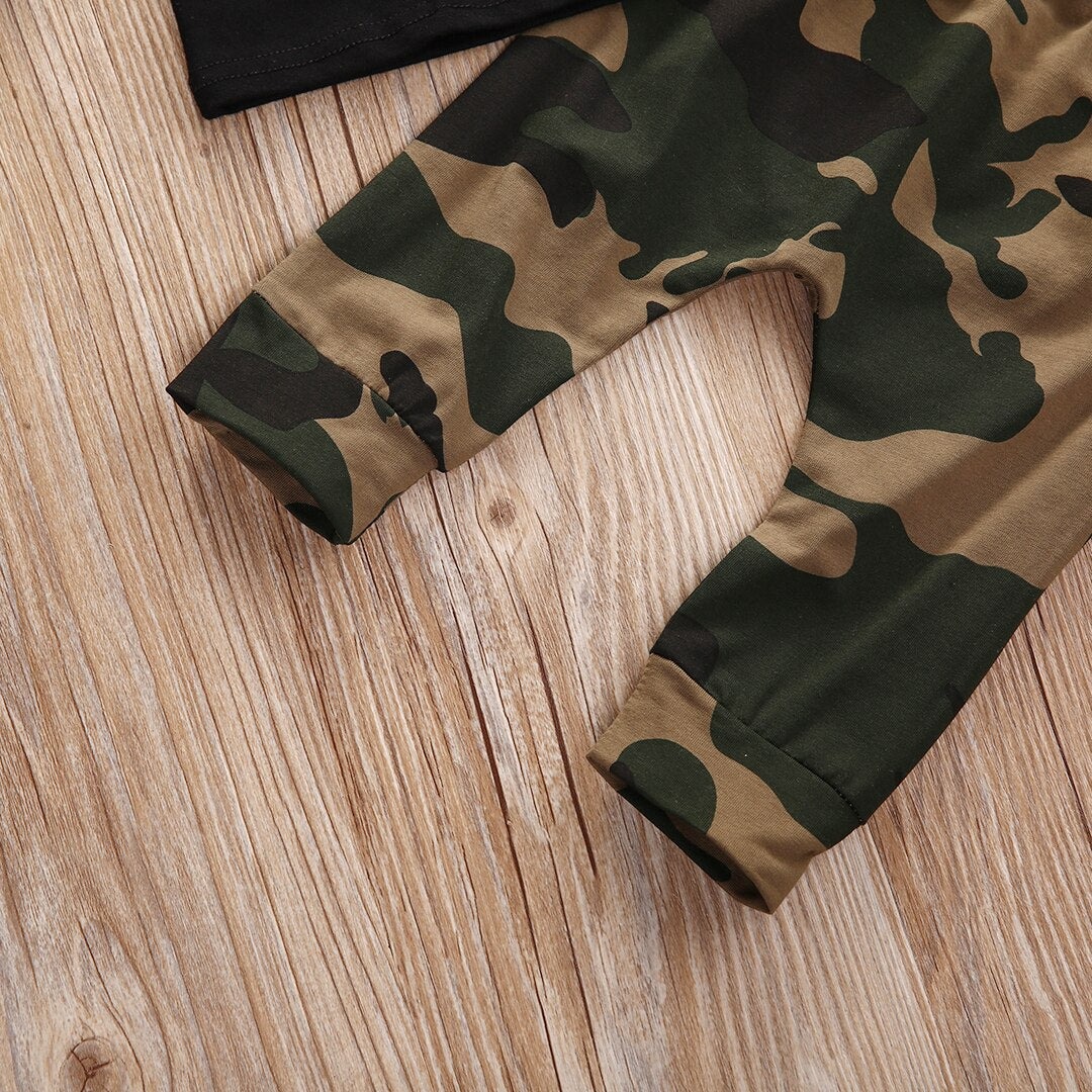 0 24M Babies Cool Camouflage Newborn Baby Boys