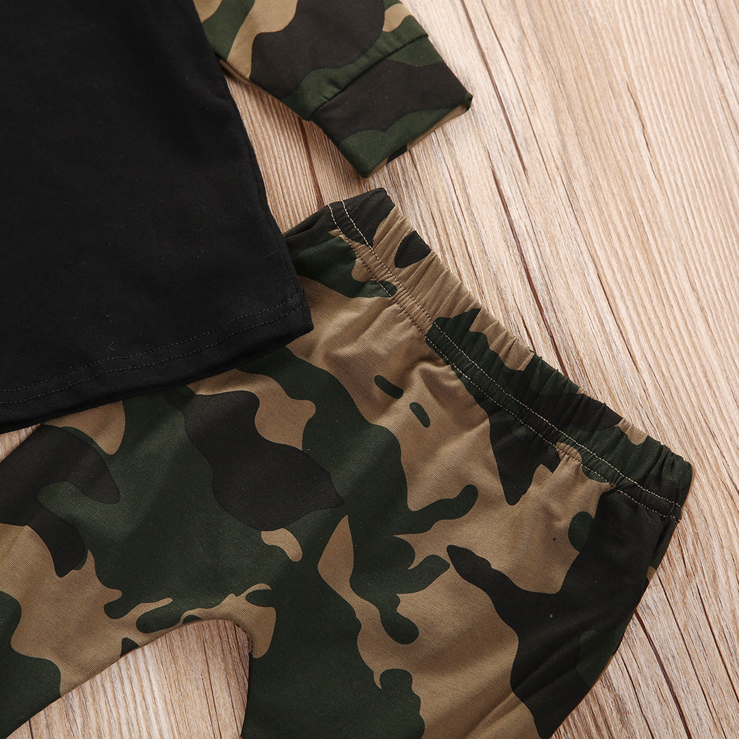 0 24M Babies Cool Camouflage Newborn Baby Boys