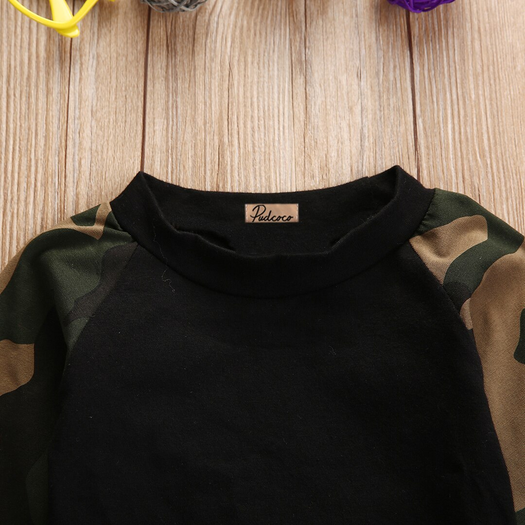 0 24M Babies Cool Camouflage Newborn Baby Boys