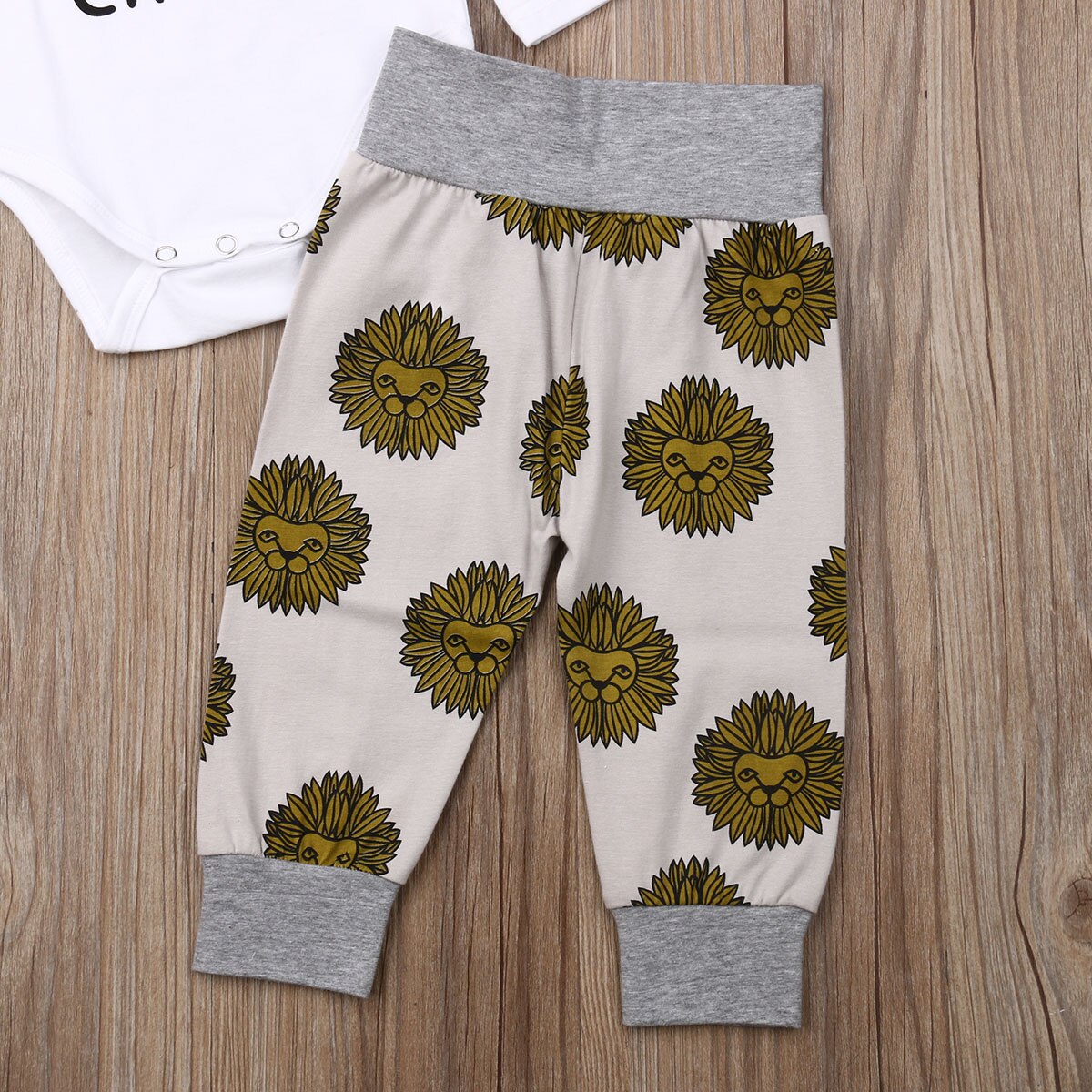 0 24M Baby 3Pcs Outfits Babies Boy Long Sleeve