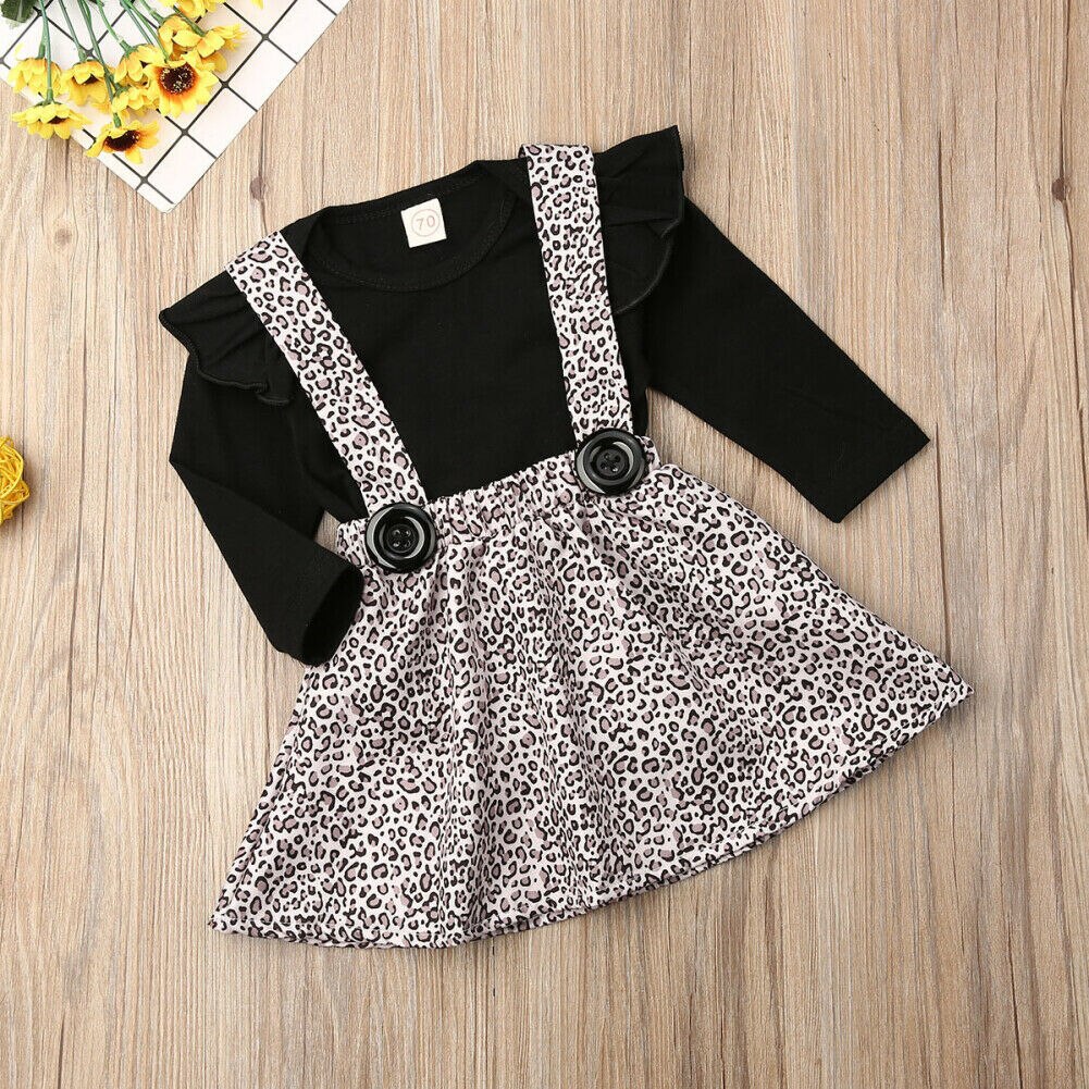 0 24M Baby Girls Skirt Clothes Set Newborn Babies