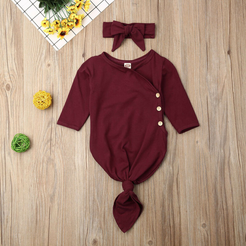 0 6M Newborn Baby Girls Boys Infant Solid Swaddle