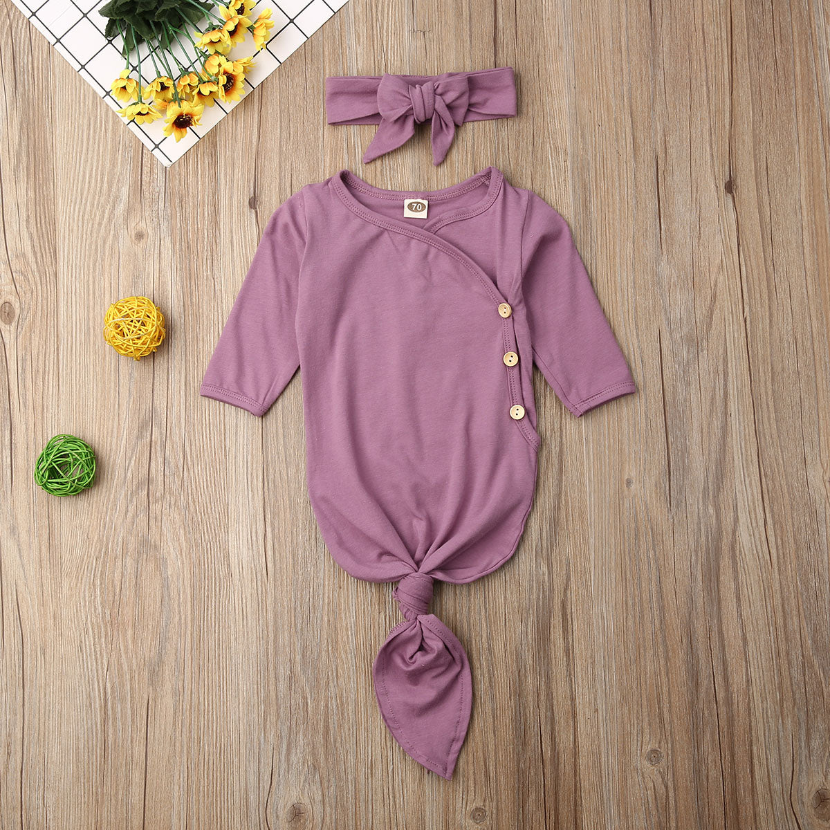 0 6M Newborn Baby Girls Boys Infant Solid Swaddle