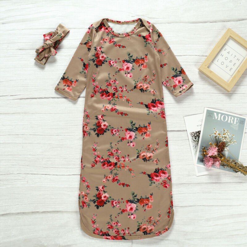 0 6M Newborn Baby Girls Boys Sleeping Bag Flowers