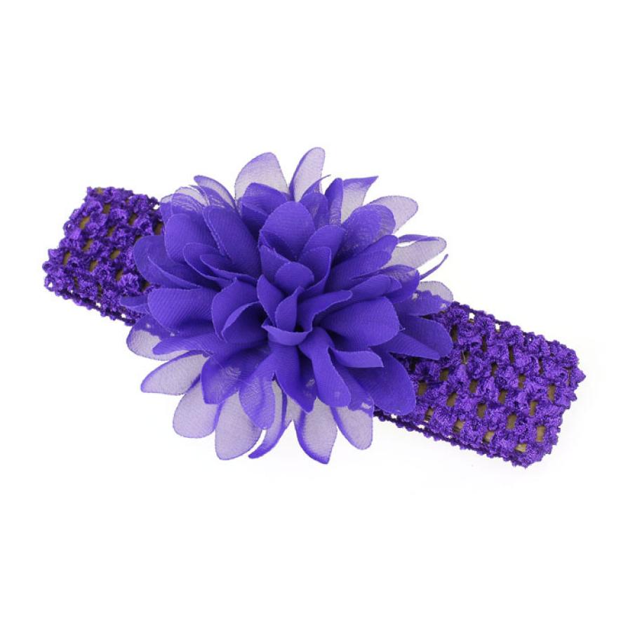 10 Pieces Babys Headbands Girls Headband Chiffon
