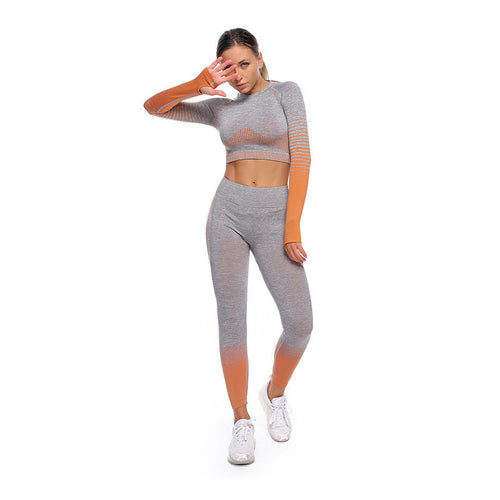 FlexSculpt™ – 2-Piece Seamless Gradient Workout Set