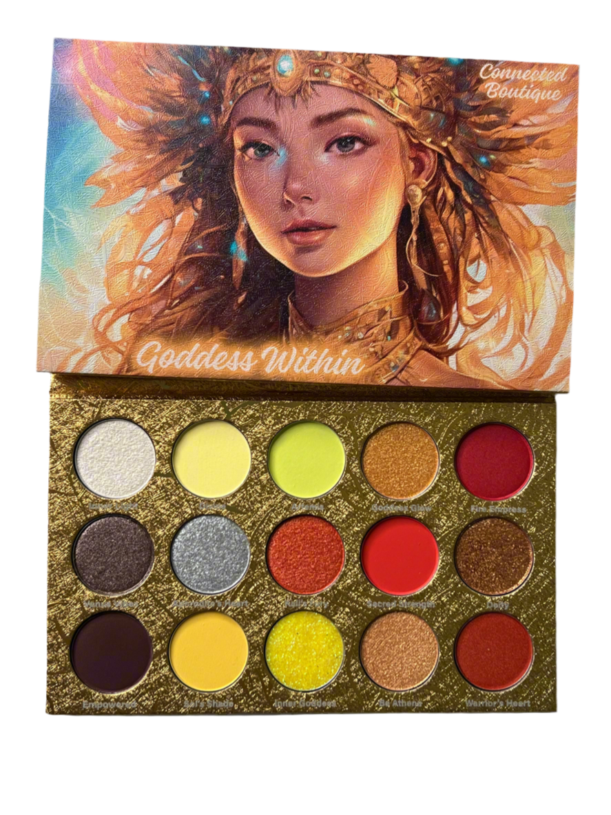 “Goddess Within” 15 shade eyeshadow palette