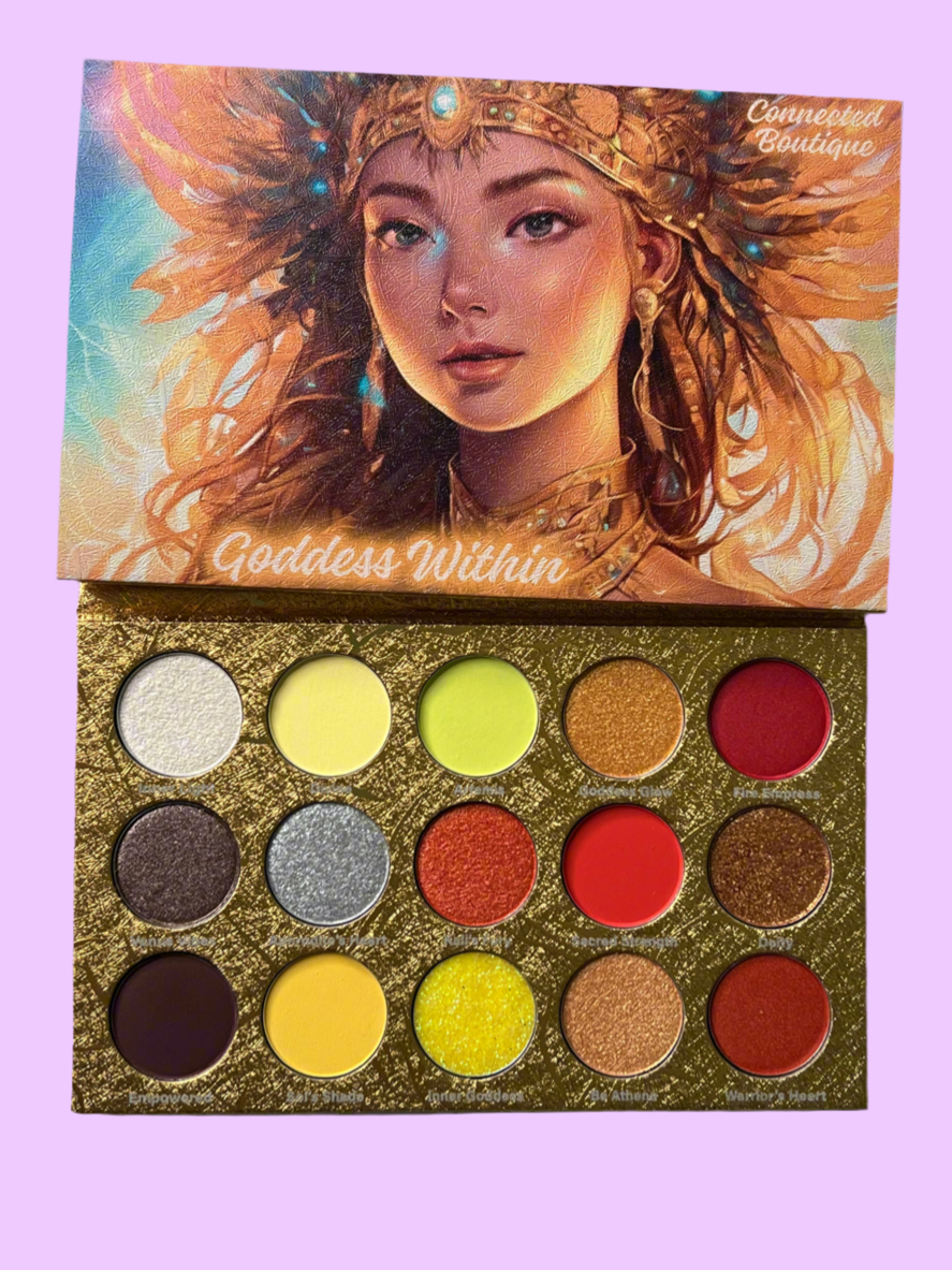 “Goddess Within” 15 shade eyeshadow palette