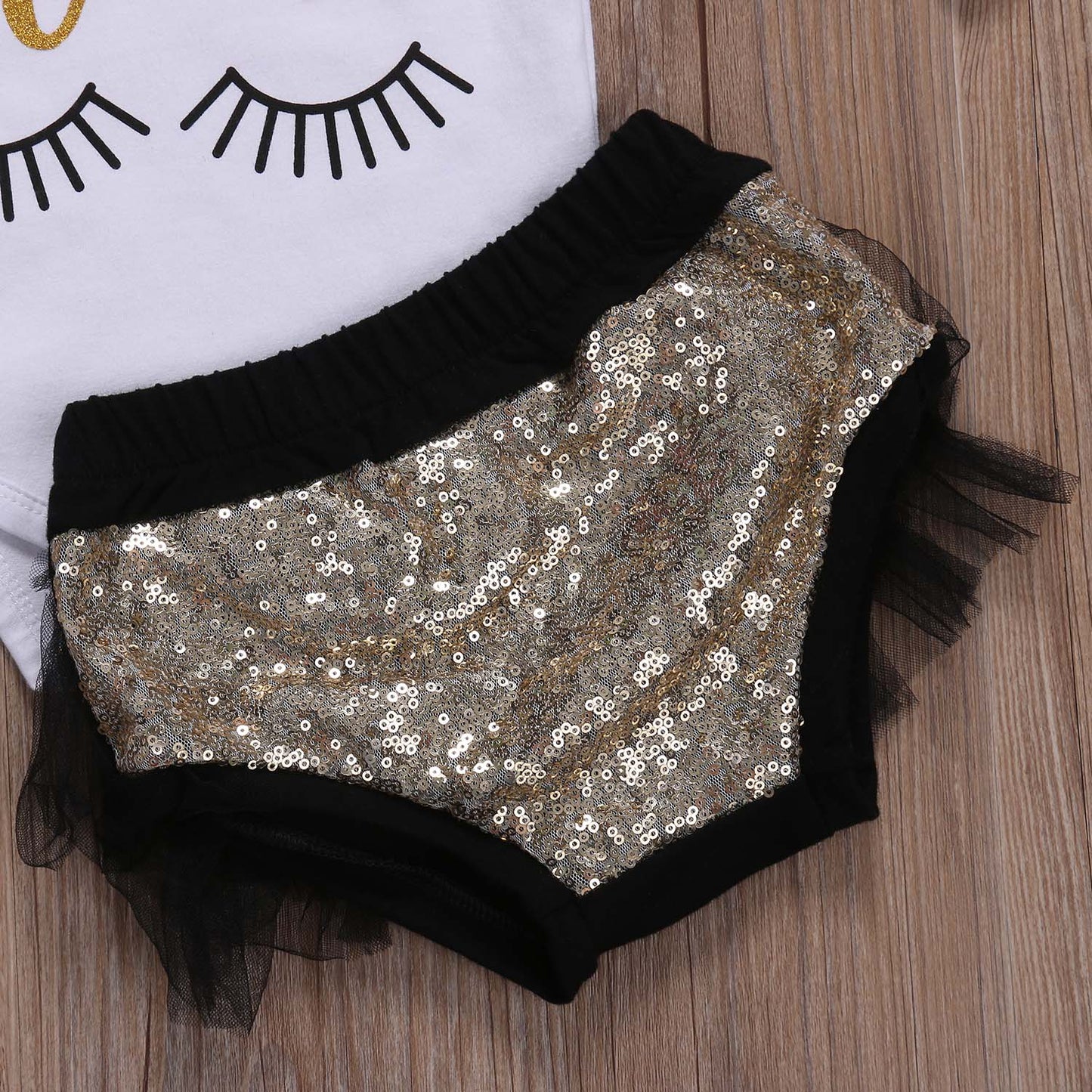 2017 Babies Letters Mama's Mini Eyelash Clothing