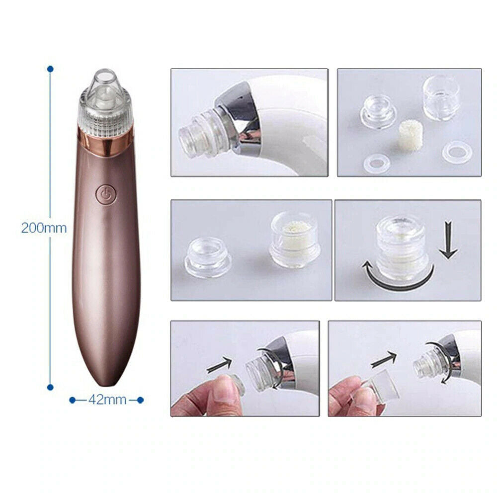 Electric Blackhead Vacuum Cleaner Pore Cleaner Acne Remover