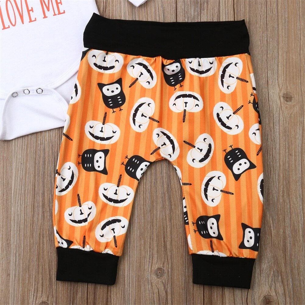 3pcs Baby Halloween Clothes Set Newborn Babies Boy