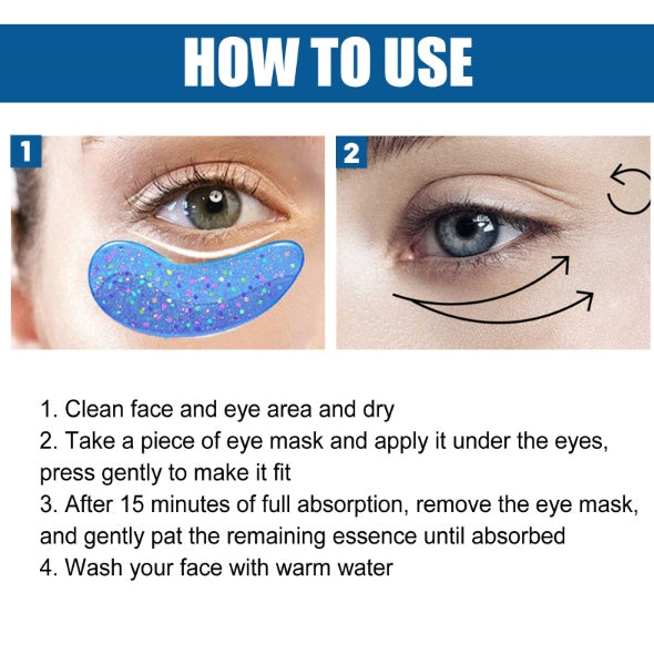 Collagen Eye Mask To Remove Fine Lines And Dark Circles Crystal Eye