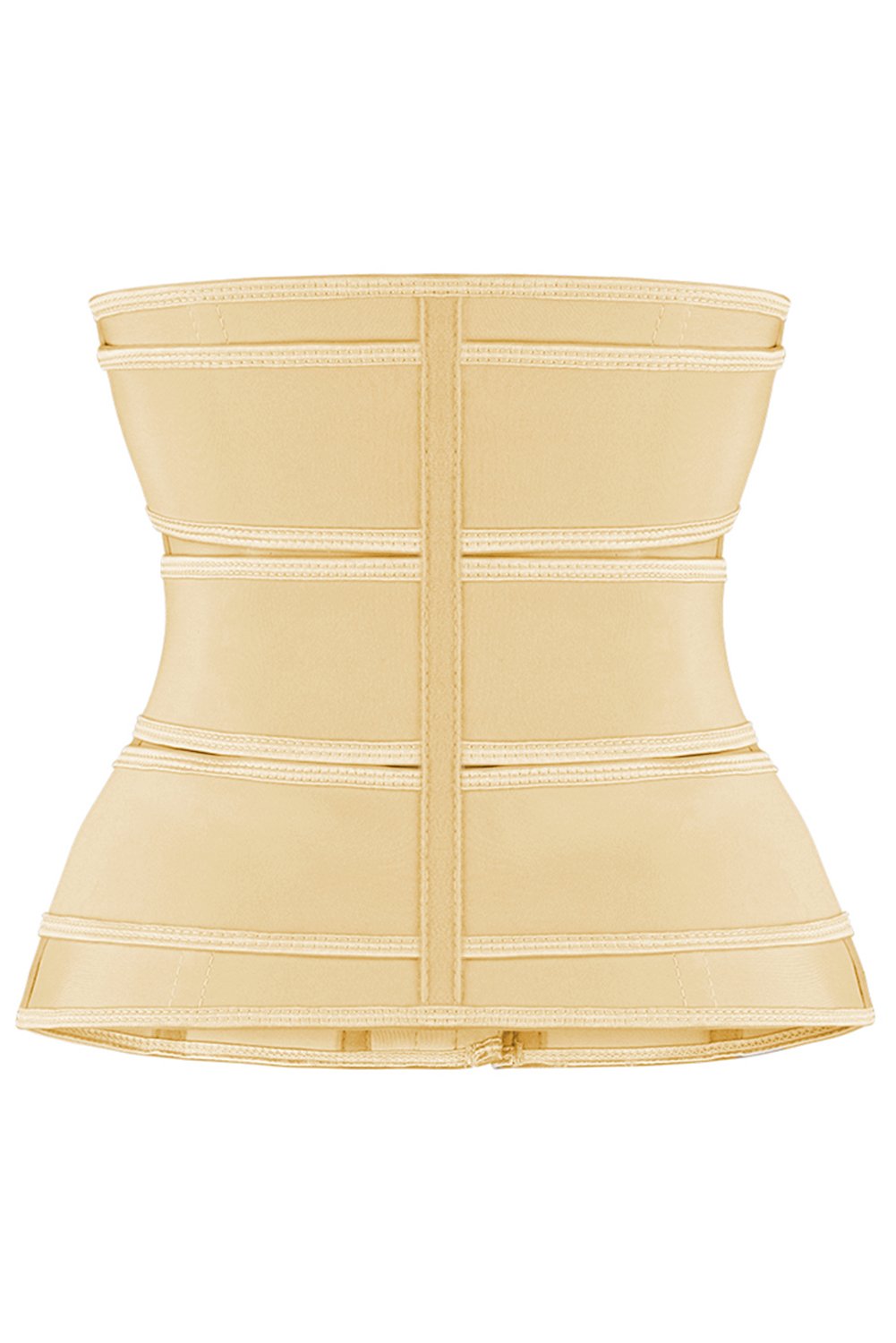 9 Steel Bone Latex Waist Belt – Adjustable Compression Wrap for Everyday Support