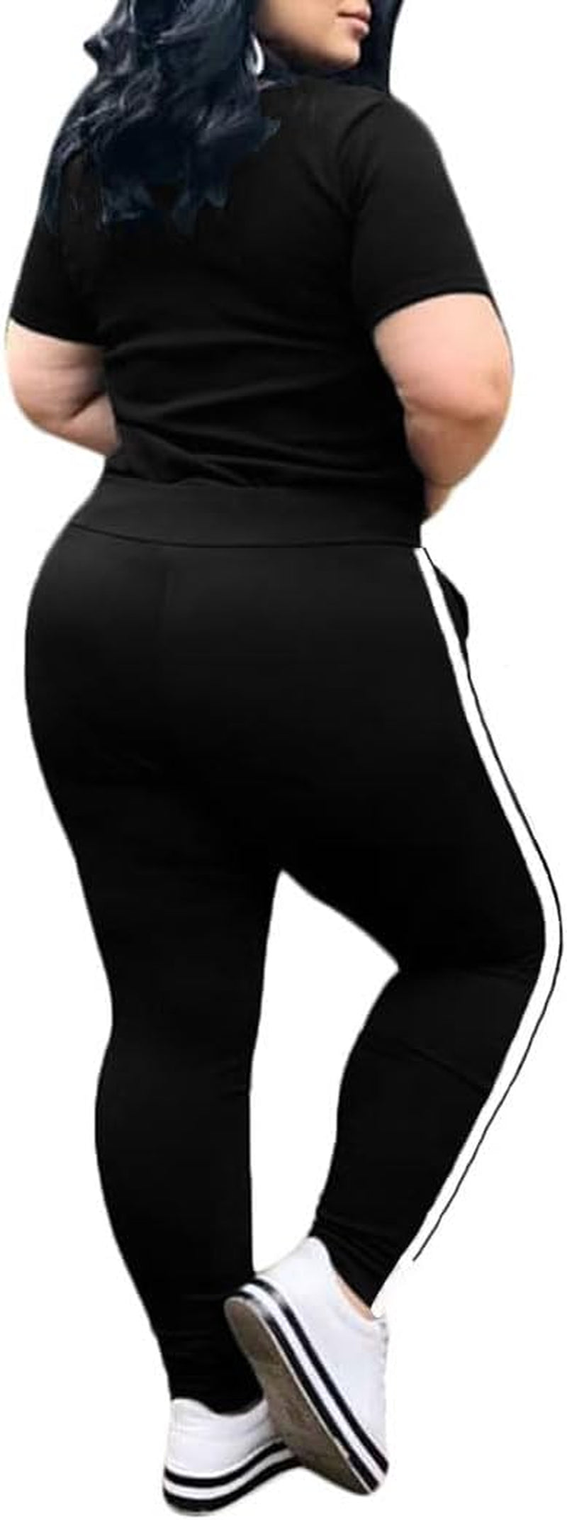 Workout Sets for Women Two Piece Outfits Jogging Sweat Suits Tops and Long Sweatpants Set Workout Tracksuit