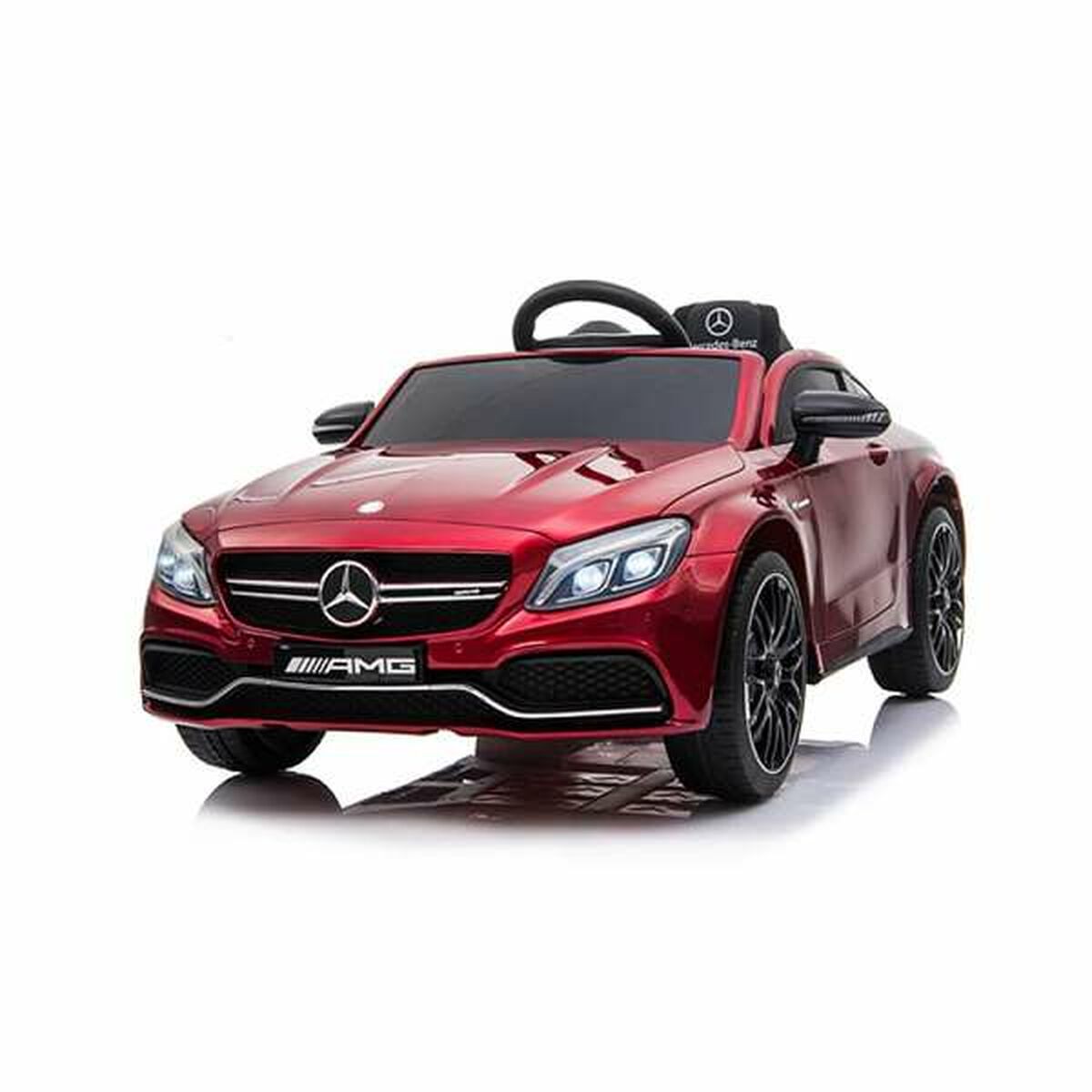 Children's Electric Car Injusa Mercedes Benz Amg C63 Red Lights with