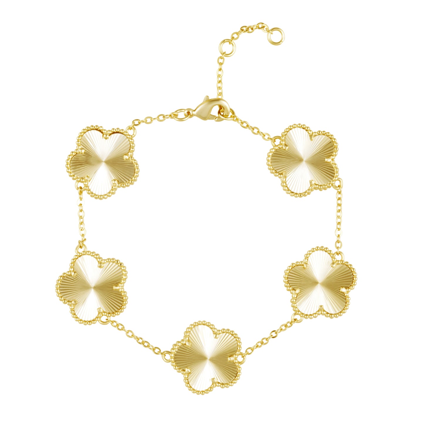 Adeline Clover Bracelet Gold