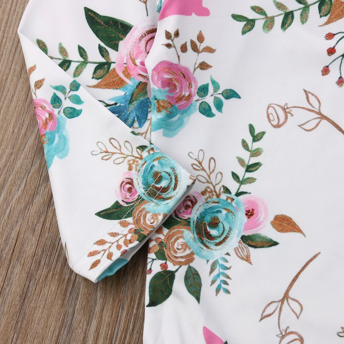 Babies Floral One piece Bodysuit Infant Baby Girls