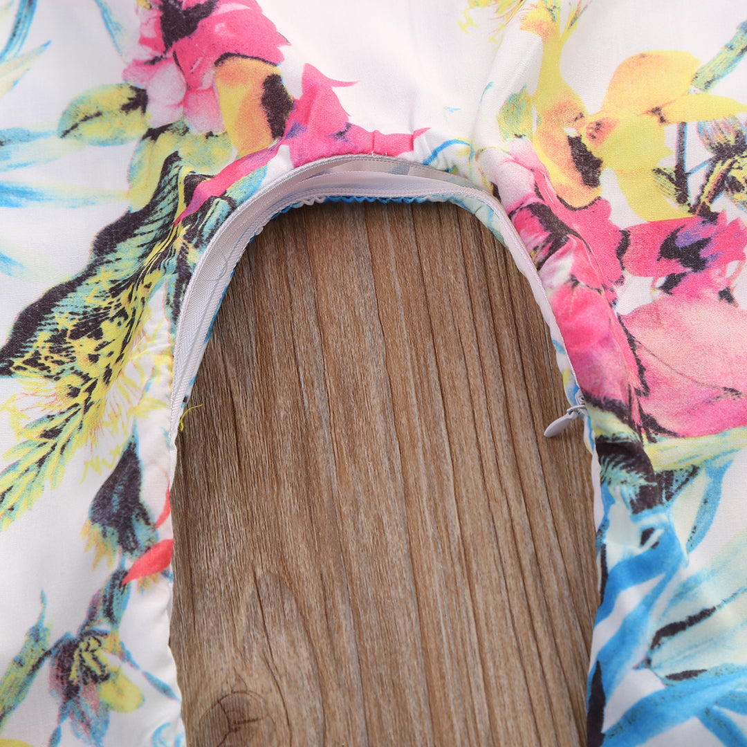 Babies Girls Summer Floral Rompers Baby Kids