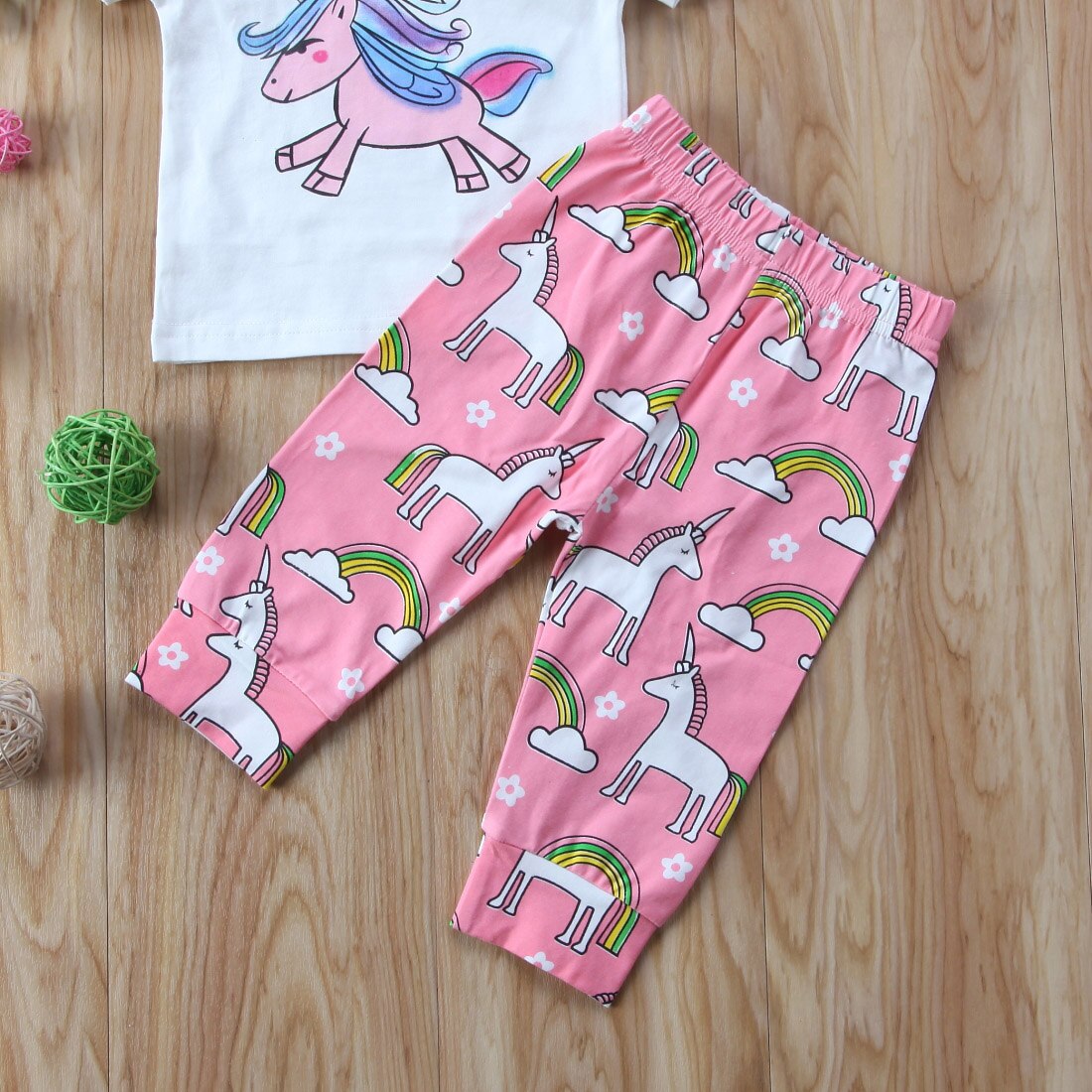 Baby Girl Cartoon Clothes Toddler Infant Babies