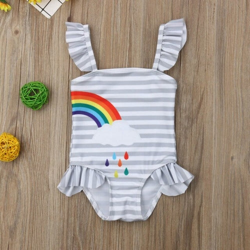 Baby Sisters Matching Bodysuit Swimsuit Babies