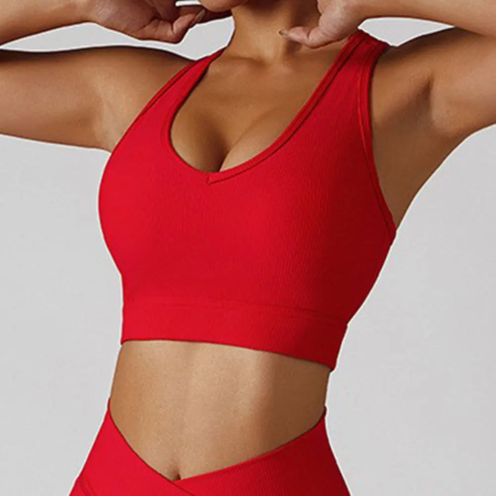 Women's 3 Piece Yoga Set Sports Jacket Bra Legging Workout Gym Push