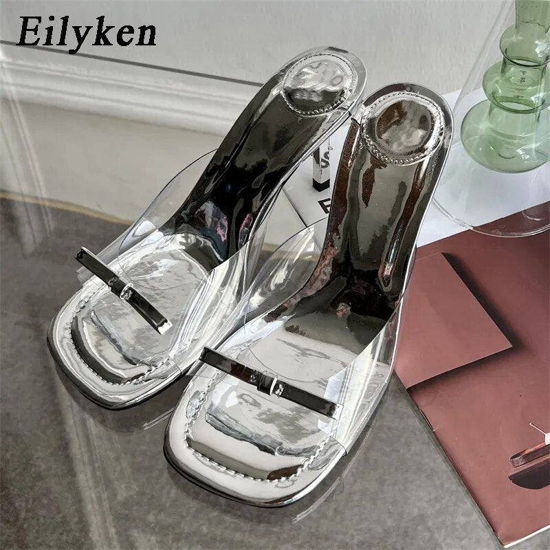 Eilyken Summer Fashion Butterfly-knot Satin Women Slipper Slip On