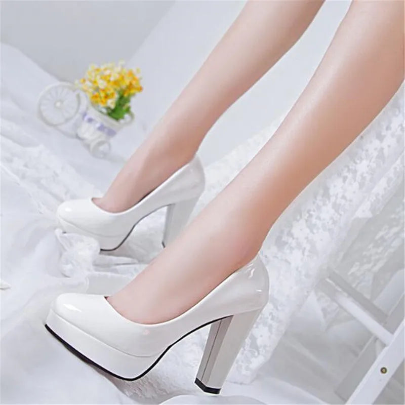 2022 New Women Pumps Shoes Pointed Toe High Heels Fine Pointed Toe