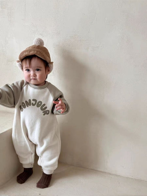 BonjourNest™ – Casual Long Sleeve Romper for Babies
