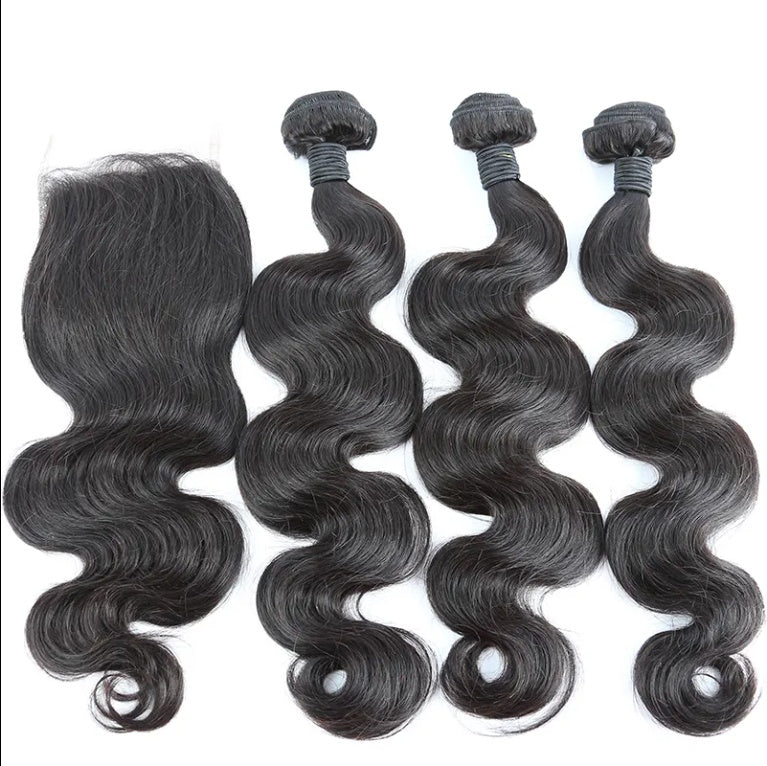 Human Hair, Indian Hair Braided Body Waves