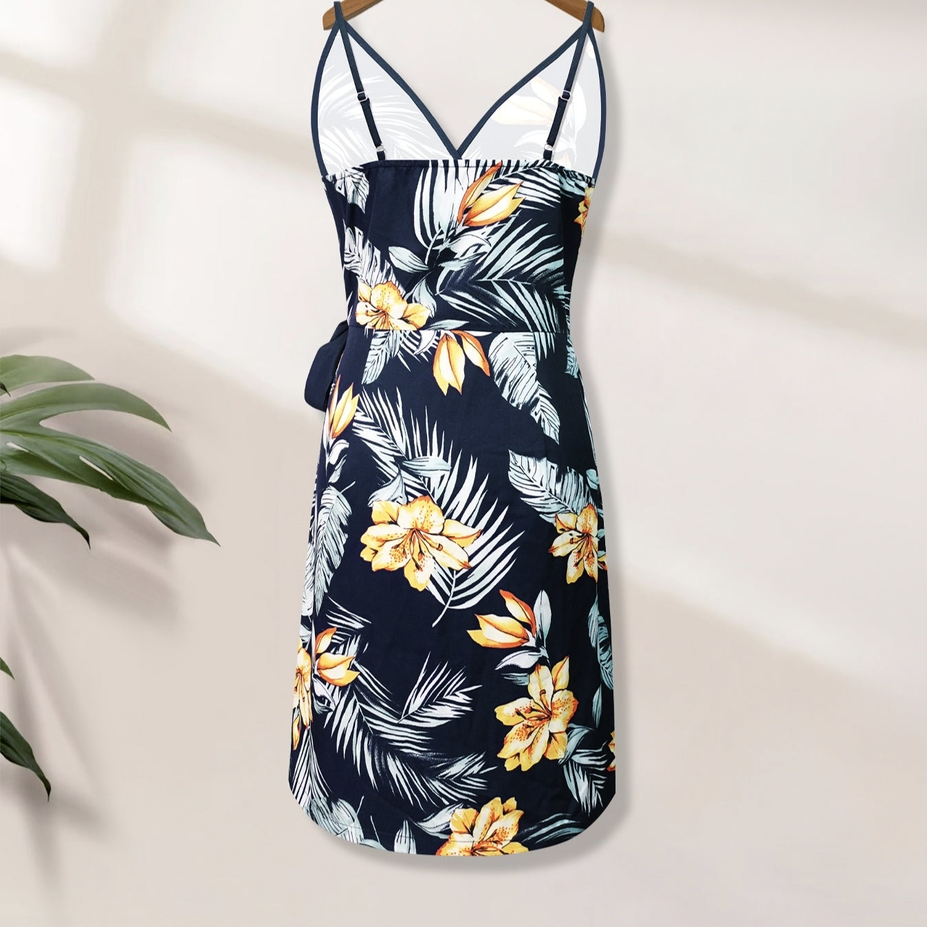 Women Holiday Style Fashionable Off-Shoulder Lace-Up Dress