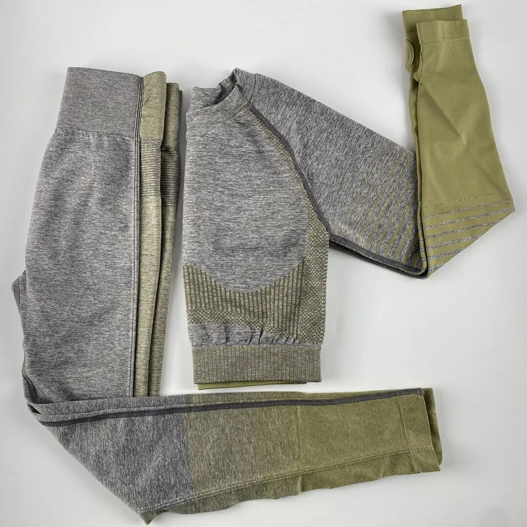 FlexSculpt™ – 2-Piece Seamless Gradient Workout Set