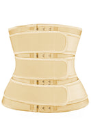 9 Steel Bone Latex Waist Belt – Adjustable Compression Wrap for Everyday Support