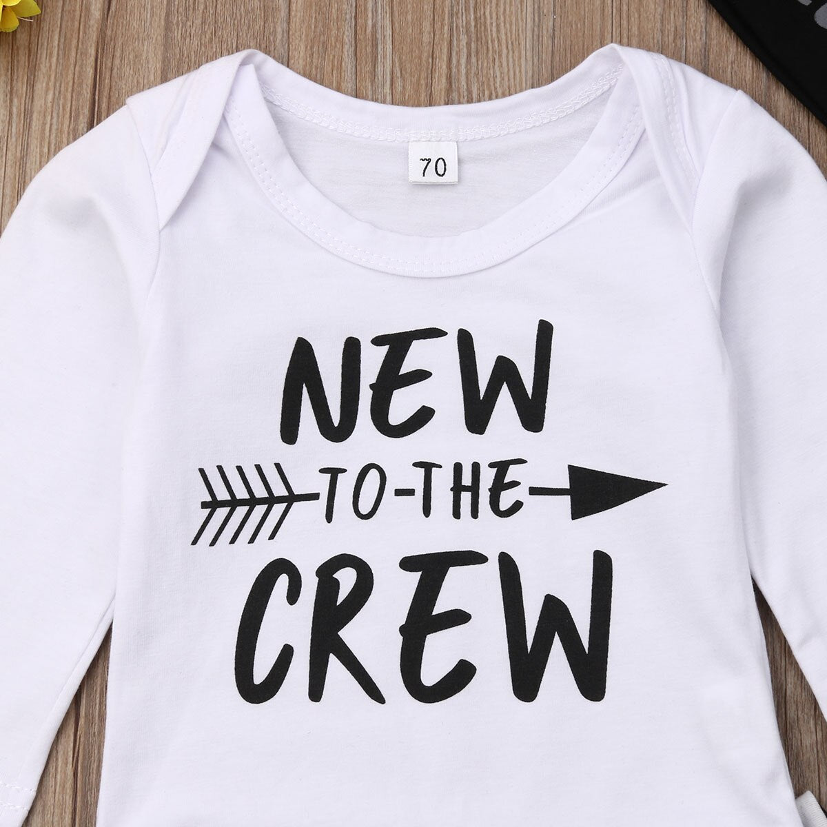 0 18M Baby 3Pcs Clothes Sets Infant Newborn Babies