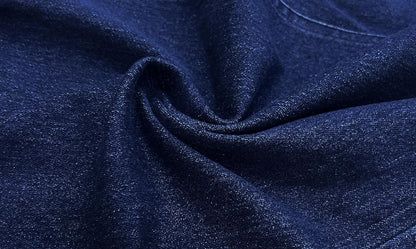 Denim Dress for Women Bodycon Sexy Short Sleeve Jean Split Workwear Dresses with Zipper Club Party Night