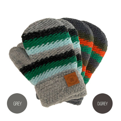 Sierra Socks 2-Pack Knit Mittens for Babies & Toddlers, Perfect Unisex