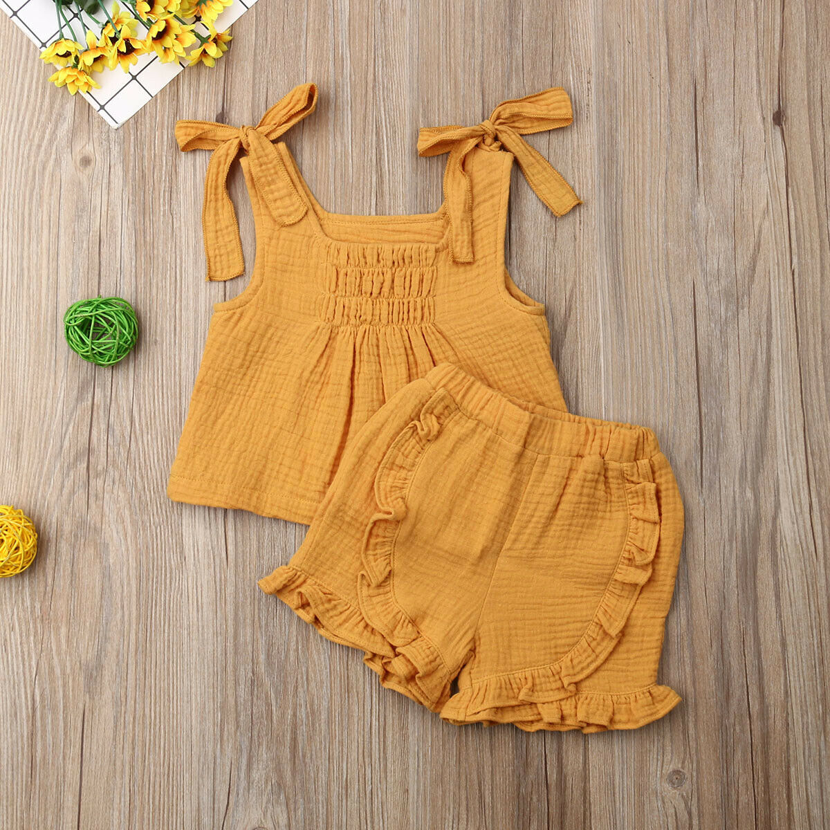 1 6T Baby Kids Girls Summer Outfits Babies Girl