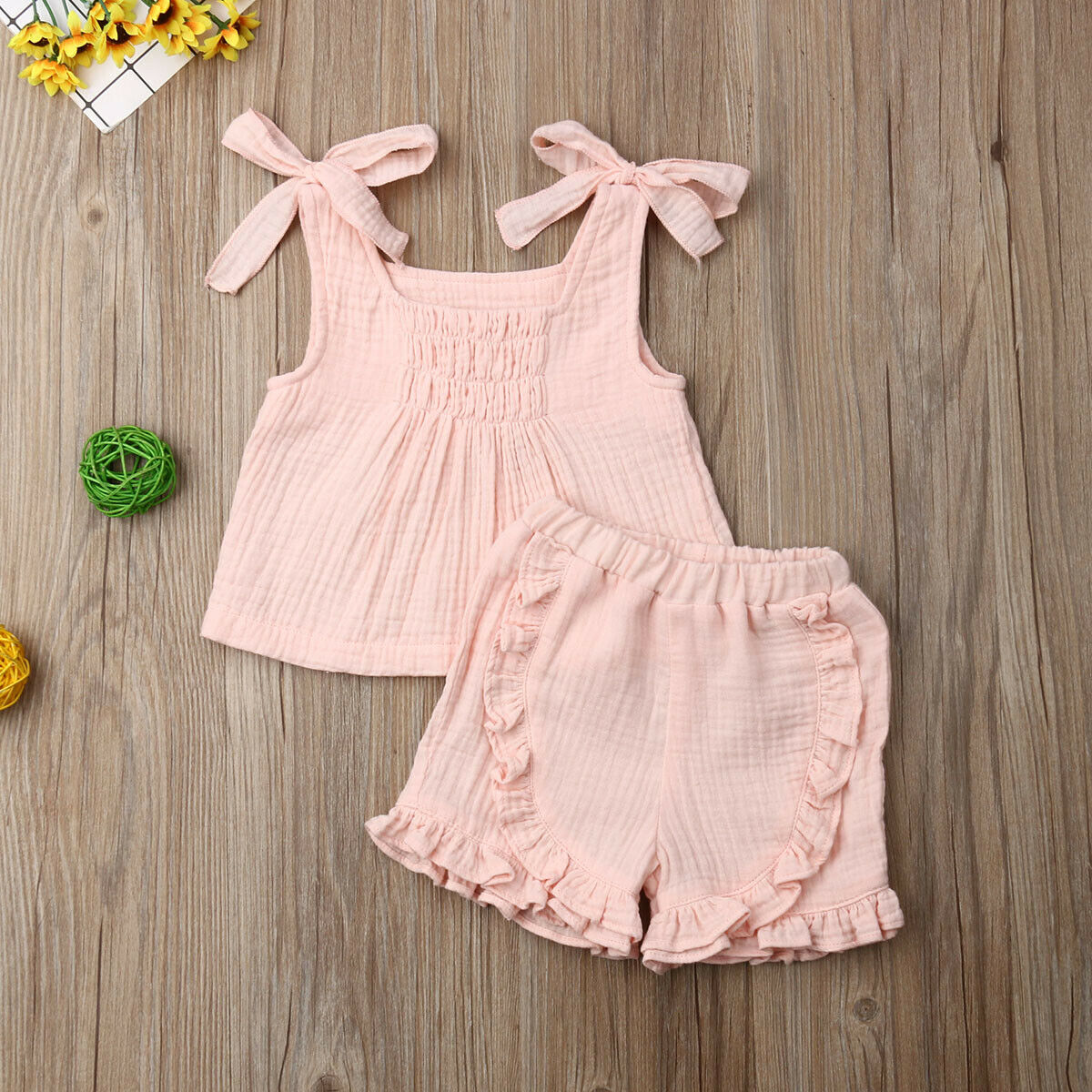 1 6T Baby Kids Girls Summer Outfits Babies Girl