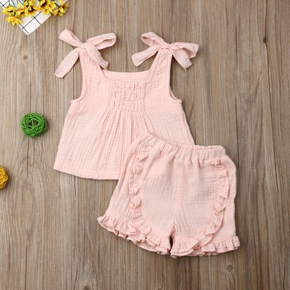 1 6T Baby Kids Girls Summer Outfits Babies Girl