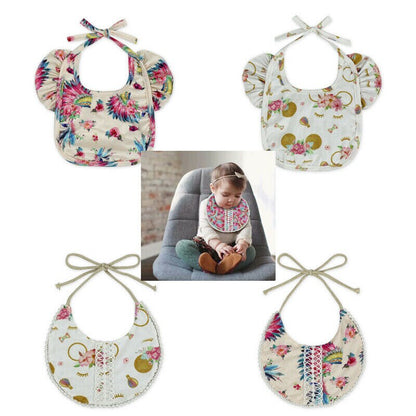 1 pcs Baby Boy Girl Cotton Bibs Babies Cute