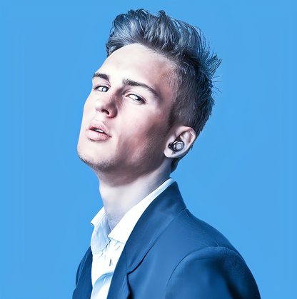 SonicDots™ – Auto-Pair LED Display Earbuds