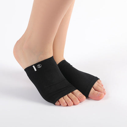 Elastic Fabric Arch Pad Soft Shock Absorbing Bandage Arch Socks
