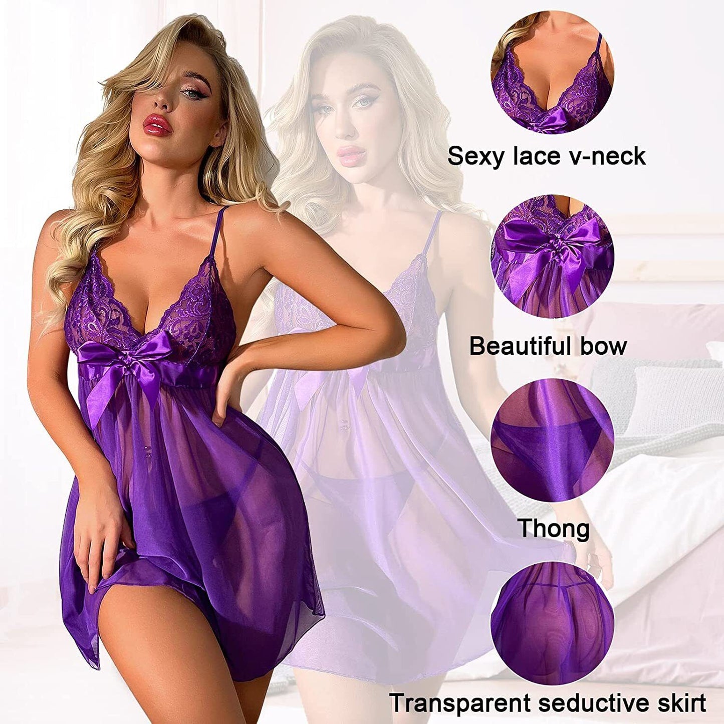 Babydoll Lingerie+Under