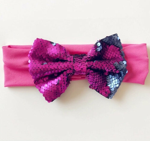1pcs Baby Sequins Bling Headband Babies KIDS