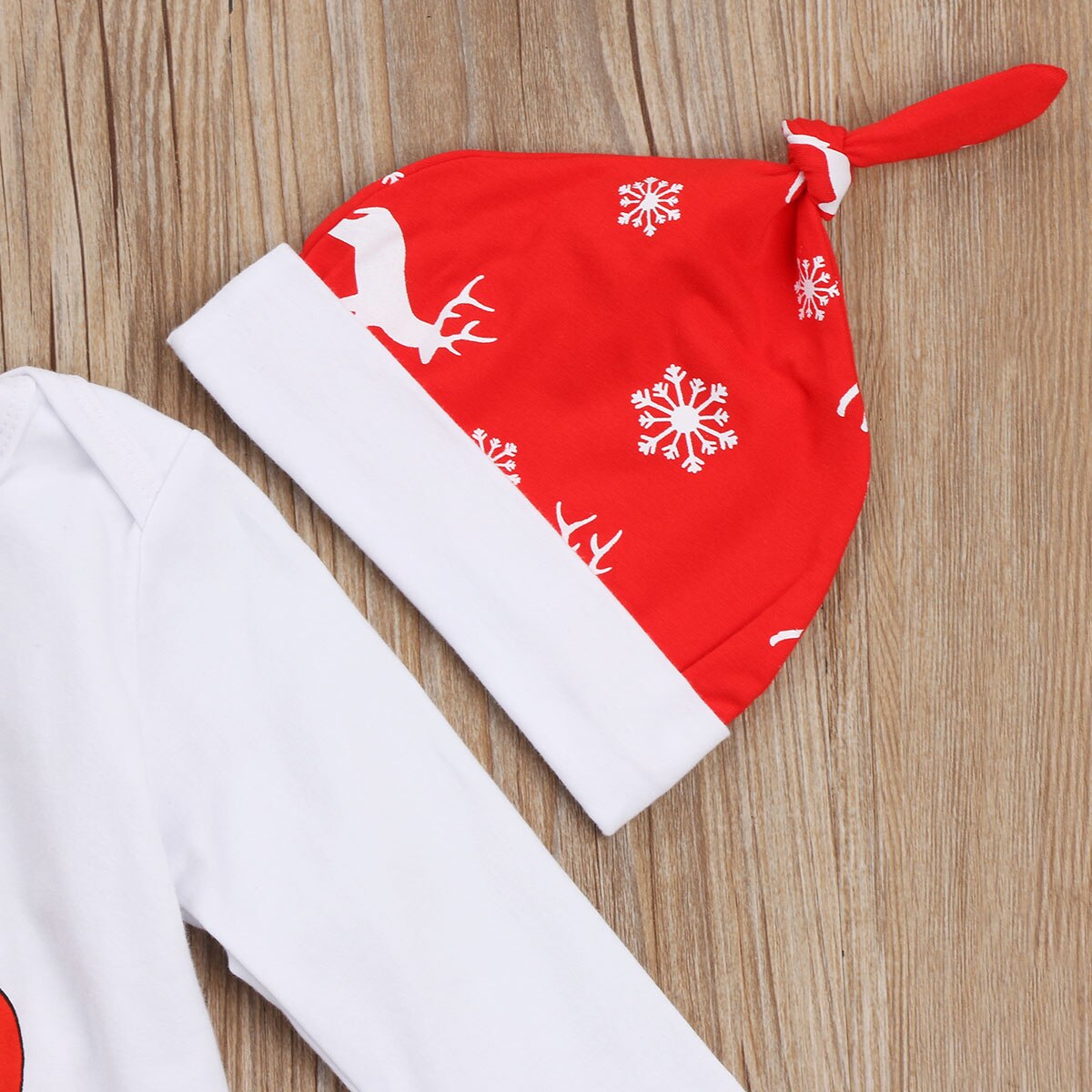 2017 Babies 3 pcs Xmas Clothing Set Adorable Boy