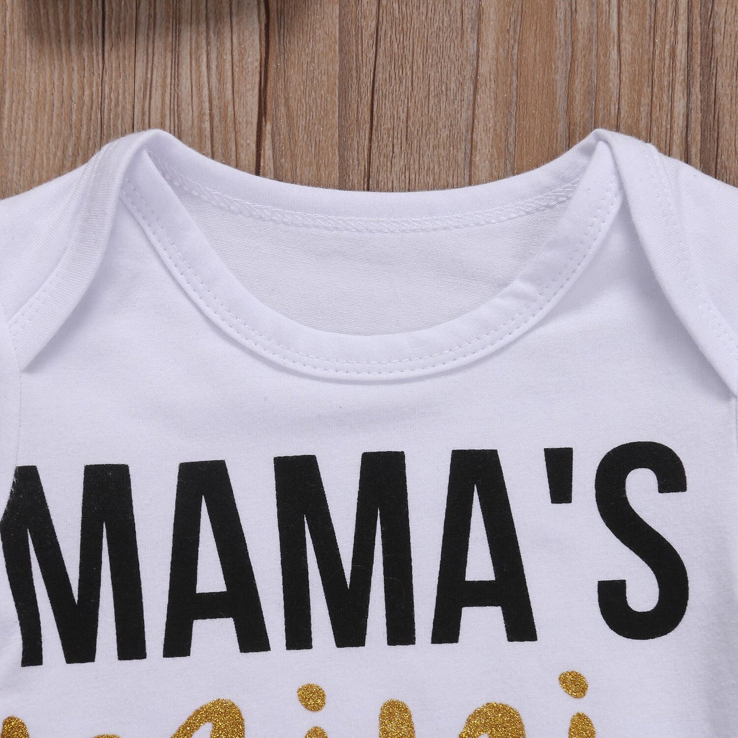 2017 Babies Letters Mama's Mini Eyelash Clothing