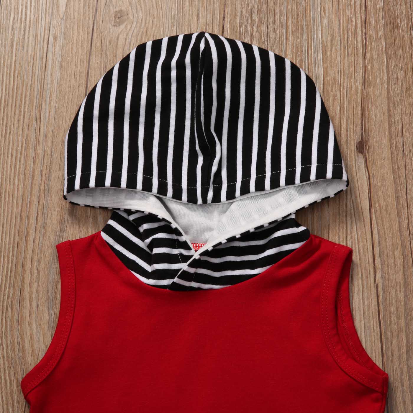 2017 Babies kids Striped Casual Hooded Clothing